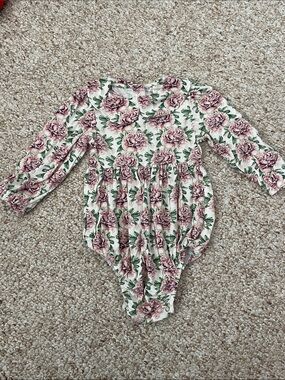 kate quinn Floral Bubble Style Onesie